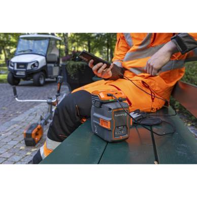 Adapteris įkrovimo USB-C Husqvarna 40-USB150X 5