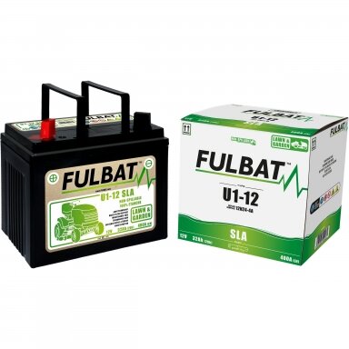 Akumuliatorius sodo traktoriui Fulbat 12V 32Ah AGM/SLA Akumuliatorius sodo traktoriui Fulbat 12V 32Ah AGM/SLA