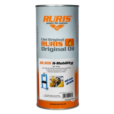Alyva hidraulinė Ruris HLP22 1L Alyva hidraulinė Ruris HLP22 1L