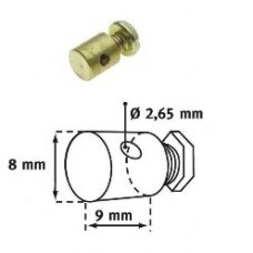 Antgalis troso valdymo užverž.. cil. 8mm