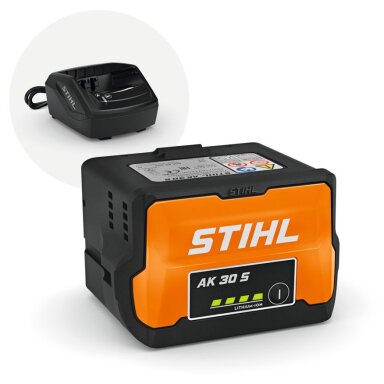 Baterija ličio STIHL AK 30S 5.0Ah su pakrovėju AL 101