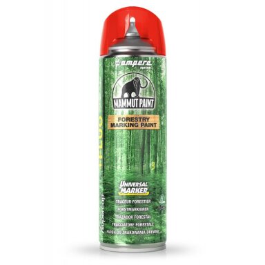 Dažai žymėjimo raudoni fluo 500ml AMPERE Dažai žymėjimo raudoni fluo 500ml AMPERE