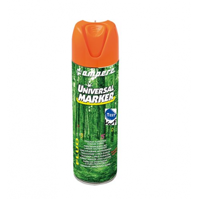 Dažai žymėjimo oranžiniai fluo 500ml AMPERE
