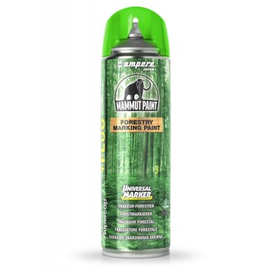 Dažai žymėjimo žali fluo 500ml AMPERE