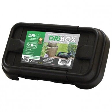 Dėžė lauko laidams, transformatoriui robotams Dribox 200 black