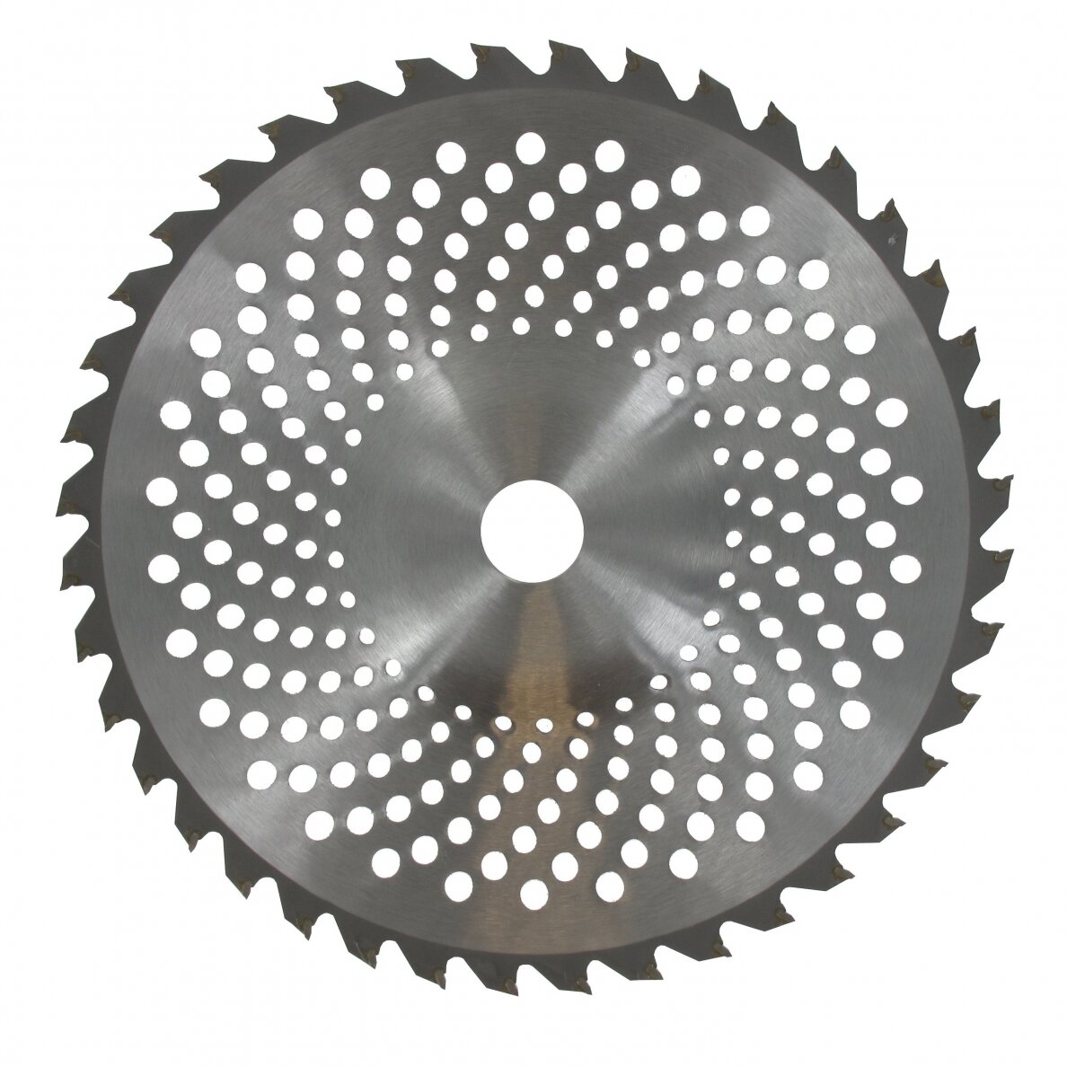 Diskas žolės su kietmetaliu 255mm 40T 25.4mm išgaubtas Diskas žolės su kietmetaliu 255mm 40T 25.4mm išgaubtas