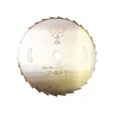 Diskas žolės GOLD SAW 255mm 25.4mm 30T
