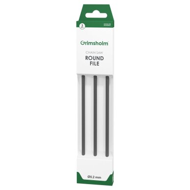 Dildė apvali Grimsholm Premium Cut 5.2mm 3 vnt.