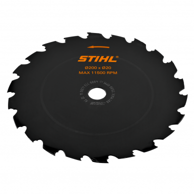 Diskas krūmams STIHL 225mmx20mm 22Z HP
