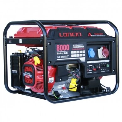 Generatorius benzininis LONCIN LC8000AS3 400V