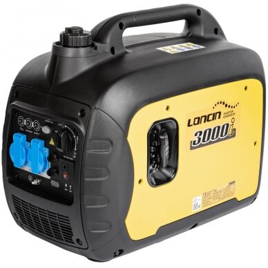 Generatorius benzininis LONCIN LC3000i 230V inverterinis 1