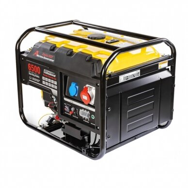 Generatorius benzininis LONCIN LC6500DAS 5.5kW 400V 1