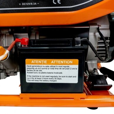 Generatorius benzininis R-Power GE8000S 230/400V 7