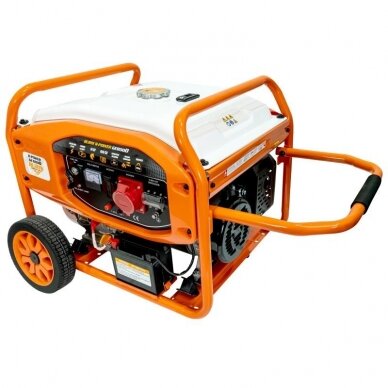 Generatorius benzininis R-Power GE8000S 230/400V 3