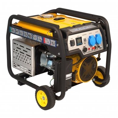 Generatorius benzininis STAGER FD3000E 230V su automatika 1