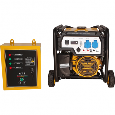 Generatorius benzininis STAGER FD3600E 230V su automatika 2