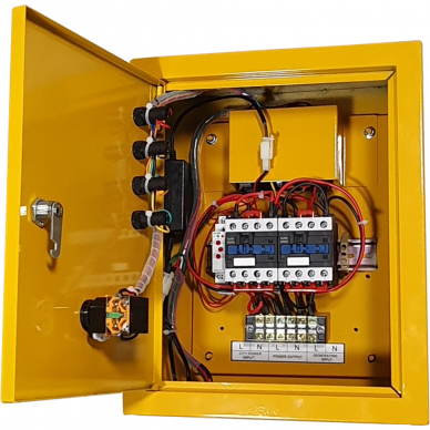 Generatorius benzininis STAGER FD3600E 230V su automatika 3