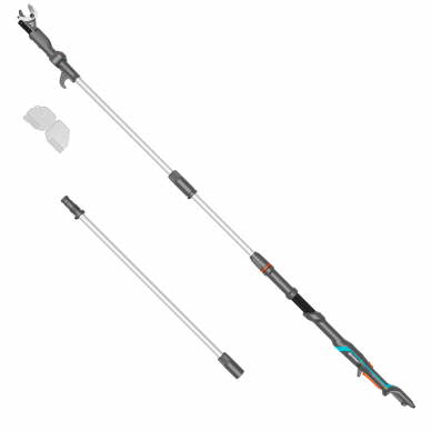 Genėtuvas akumuliatorinis GARDENA HighCut 360/18V P4A 1