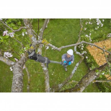 Genėtuvas akumuliatorinis GARDENA HighCut 360/18V P4A su baterija 3