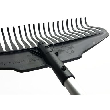 Grėblys lapų plastikinis Rake 420 su 150cm al. kotu