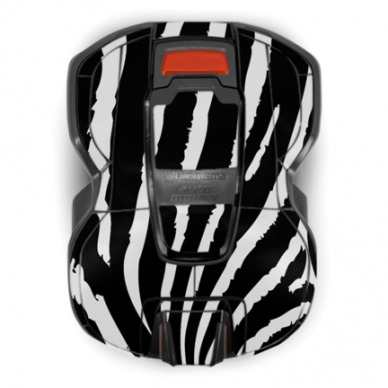 Husqvarna Automower lipdukų komplektas Zebras 1 Husqvarna Automower lipdukų komplektas Zebras 1