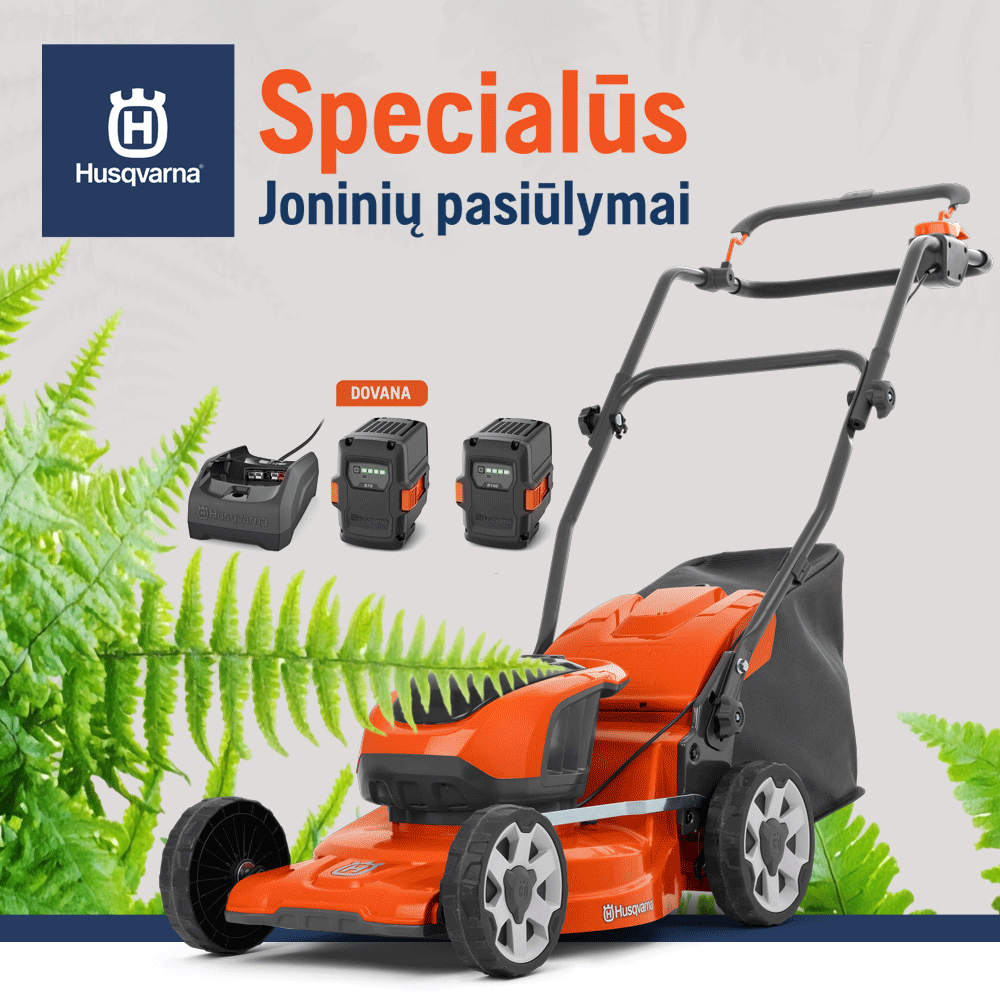 Husqvarna Jonines titulinis