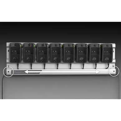 Įkrovimo sistema baterijoms HUSQVARNA 40-C80 8 x 80W 4