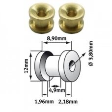 Įvorė galvutės universali 12x3.8mm 2 vnt