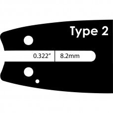 Juosta pjovimo 10" 1/4 1.1mm 56E Premium Cut