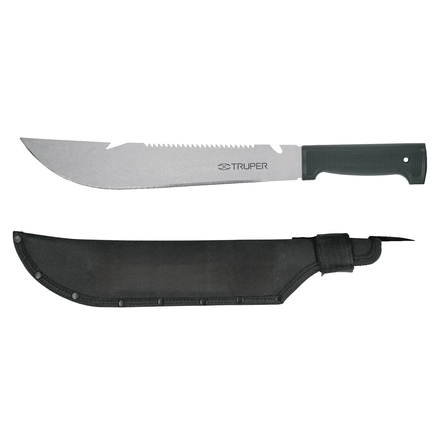 Kardas/mačetė krūmams 30 cm su dėklu | TGP.lt