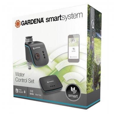 Kompiuteris laistymo Smart komplektas GARDENA Kompiuteris laistymo Smart komplektas GARDENA