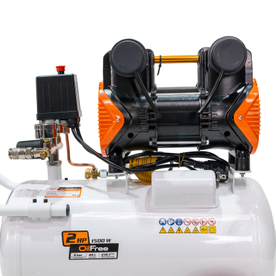 Kompresorius Silent Power 2400 Oil Free 24L 1500W 4