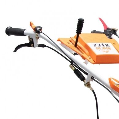 Motoblokas - kultivatorius Ruris 731K su ratais 4
