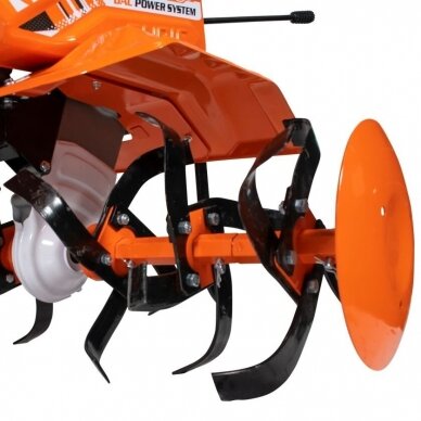 Kultivatorius Ruris DAC 6500K su ratais 2