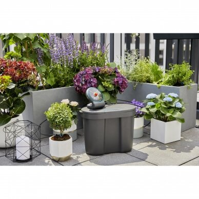 Rinkinys laistymo Gardena AquaBloom su vandens rezervuaru 2