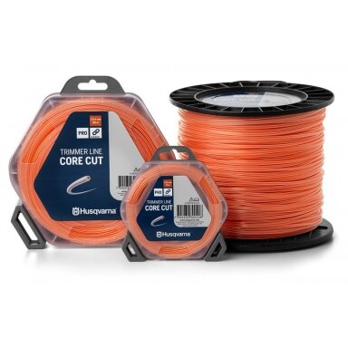 Valas trimeriui 2.7 mm/12m HUSQVARNA Core Cut Valas trimeriui 2.7 mm/12m HUSQVARNA Core Cut
