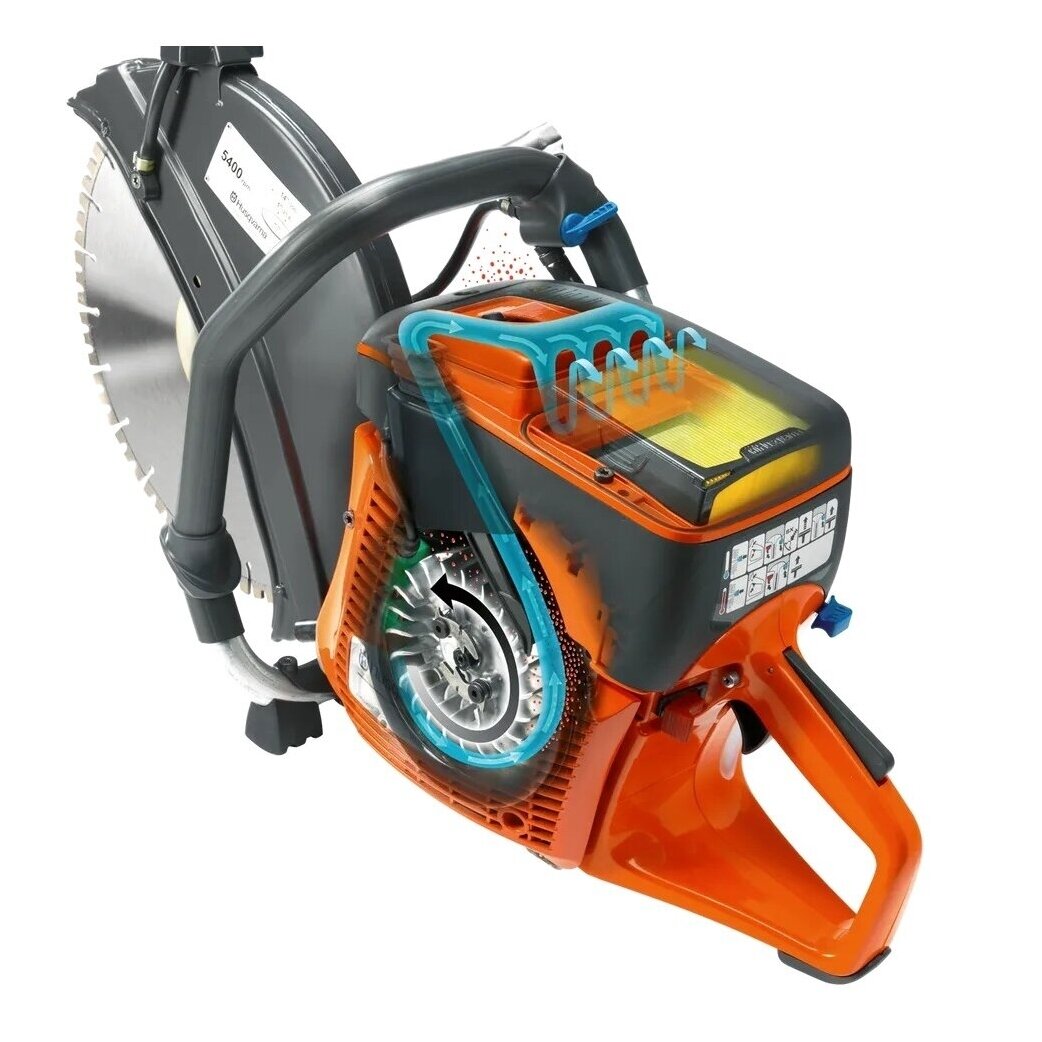 Motopjaustytuvas HUSQVARNA K970 RING 14