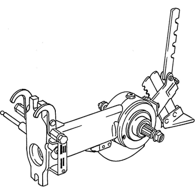 Pajungimo mechanizmas kultivatoriui AGRIA 9700e