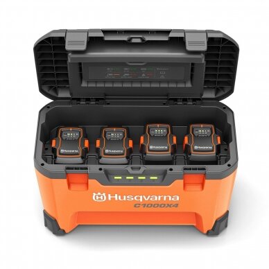 Pakrovėjas baterijų HUSQVARNA 40-C1000X4 1000W 1