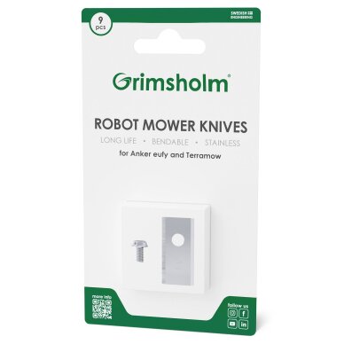 Peiliukų kompl. Terramow robotams 9 vnt. Peiliukų kompl. Terramow robotams 9 vnt.