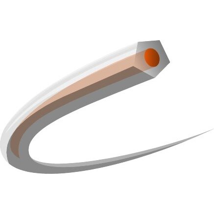 Valas trimeriui 2.4 mm/240 m HUSQVARNA Core Cut 1