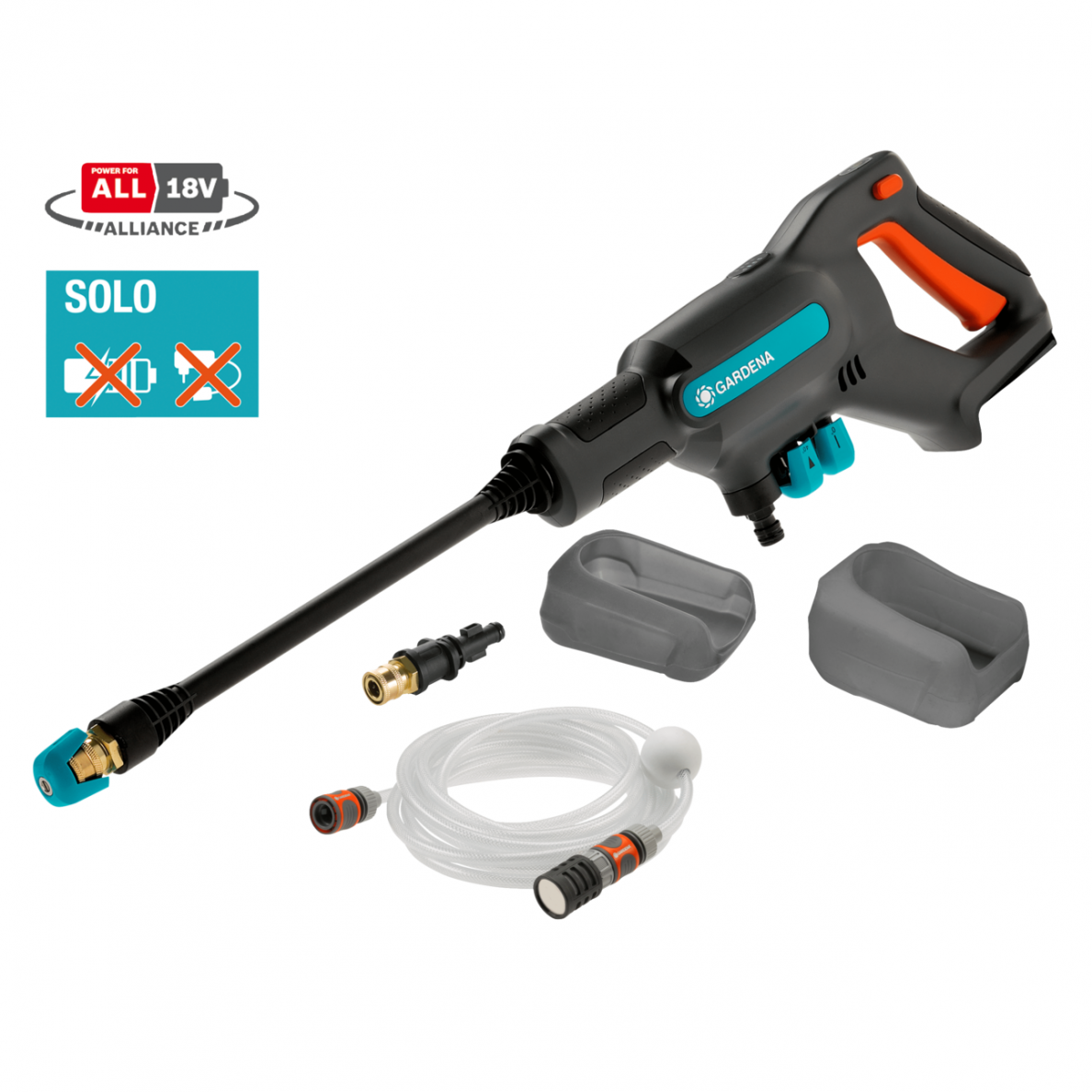 Plovykla akumuliatorinė GARDENA AquaClean 24/18V P4A Plovykla akumuliatorinė GARDENA AquaClean 24/18V P4A