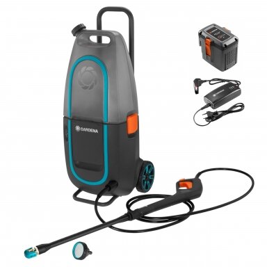 Plovykla akumuliatorinė GARDENA AquaClean Li-40/60 su baterija Plovykla akumuliatorinė GARDENA AquaClean Li-40/60 su baterija