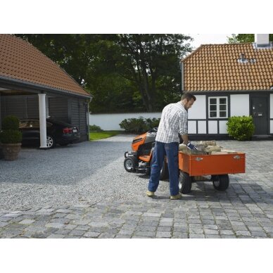 Priekaba traktoriukui Husqvarna 275 4