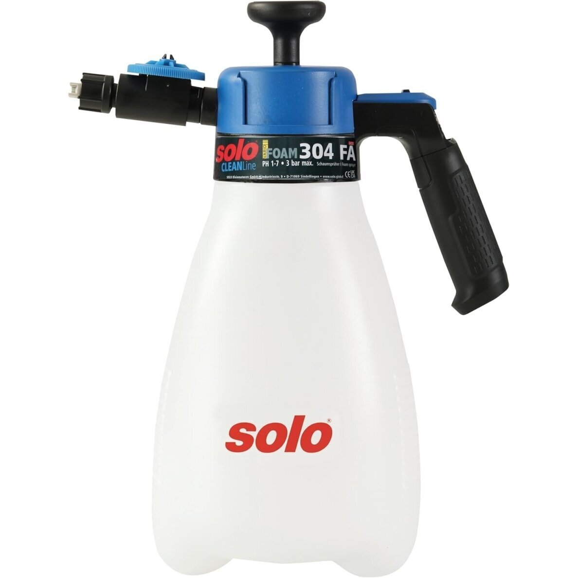 Purkštuvas rankinis SOLO Clean Line 304FA Purkštuvas rankinis SOLO Clean Line 304FA