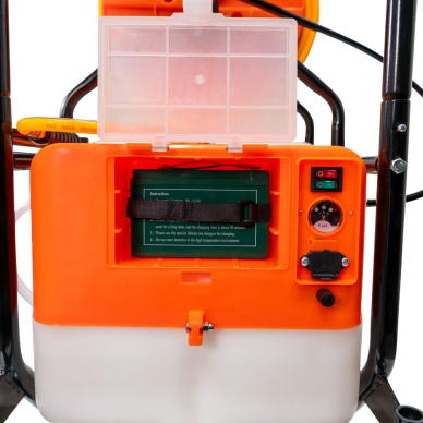 Purkštuvas akumuliatorinis Ruris RS TANK 9000 90L 12V 12Ah 7