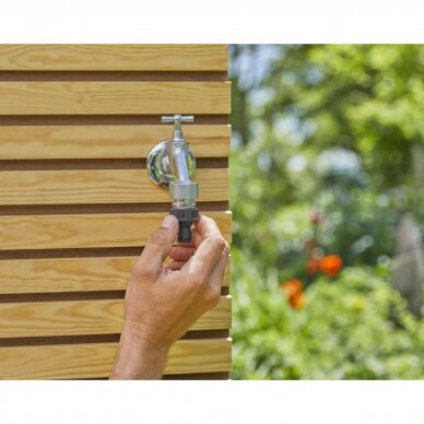 Purkštuvas GARDENA EcoLine su jungtimis 26.5mm (3/4") ir 21mm (1/2") 11