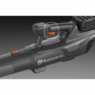 Pūstuvas akumuliatorinis HUSQVARNA Aspire B8X-P4A su baterija 4