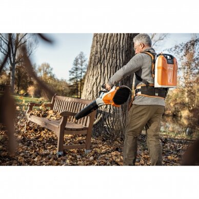 Pūstuvas akumuliatorinis STIHL BGA 200 su nešiojimo sistema 4