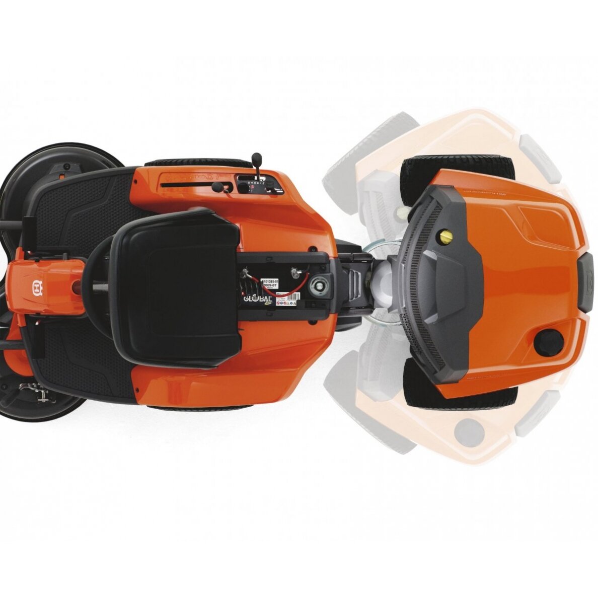 Traktorius HUSQVARNA Rider R 112C5 3 Traktorius HUSQVARNA Rider R 112C5 3